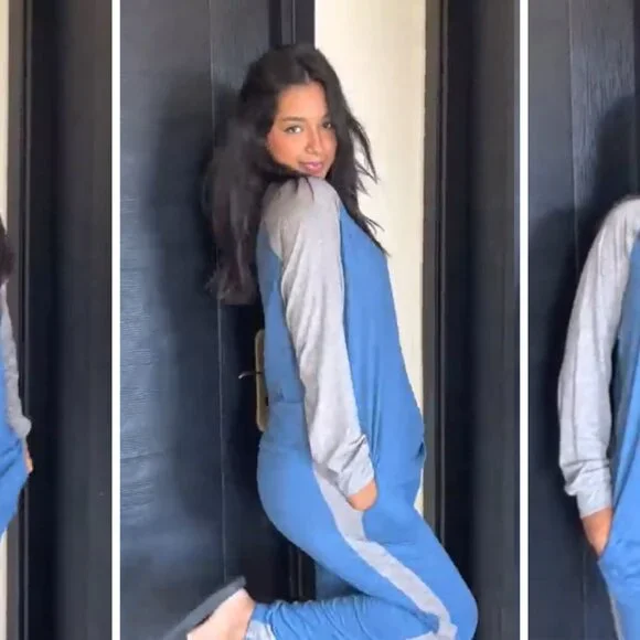 Women's Long Sleeve Pajama Set with Pockets, Soft Lounge Wear